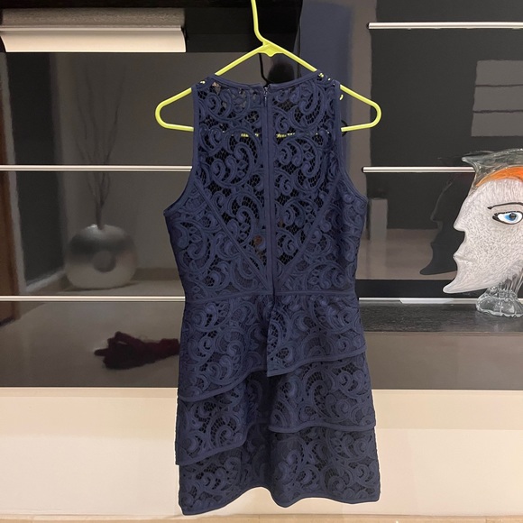 BCBG Hannah scroll lace dress - Picture 6 of 8